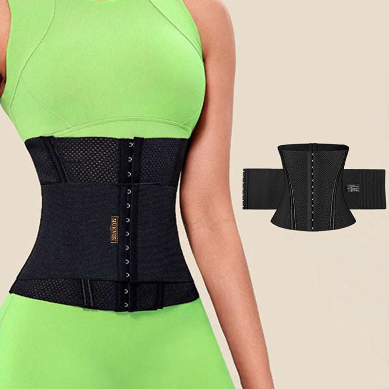 MUKVIK Waist Trainer Corset Shapewear Tummy Control Body Shaper Waist Cincher for Women
