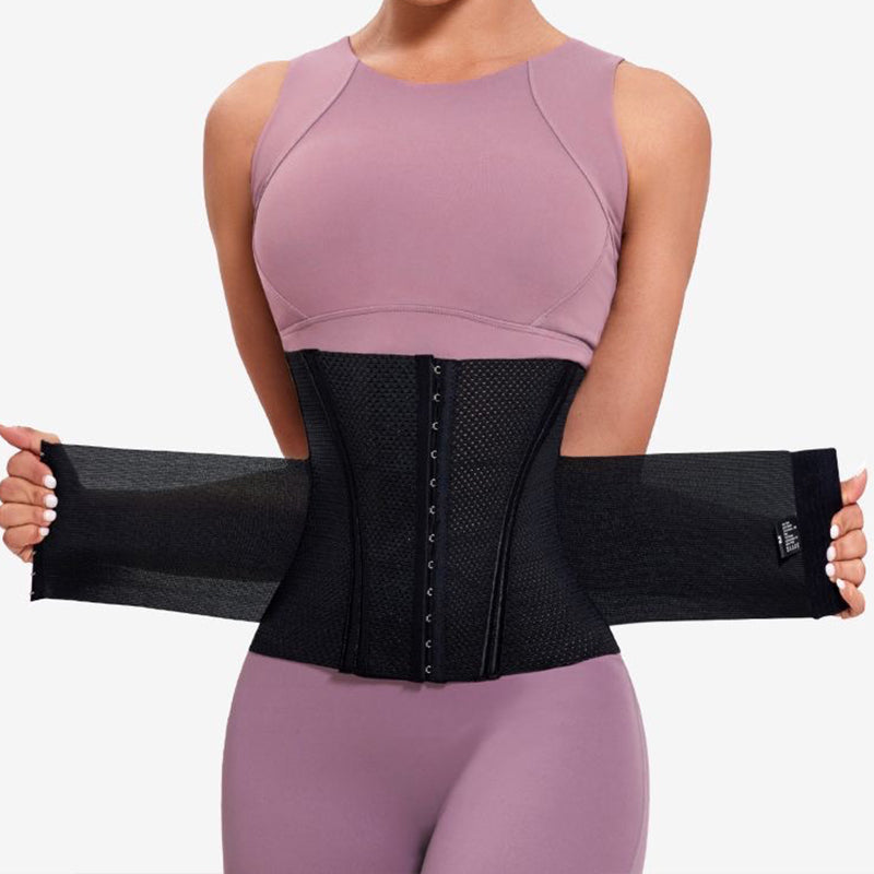 MUKVIK Waist Trainer Corset Shapewear Tummy Control Body Shaper Waist Cincher for Women