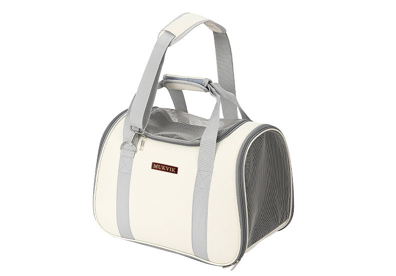 MUKVIK Cat Carrier, Dog Carrier, Pet Carrier for Cat, Small Dogs, Kitten, Cat Carriers for Small Medium Cats Under 15lb