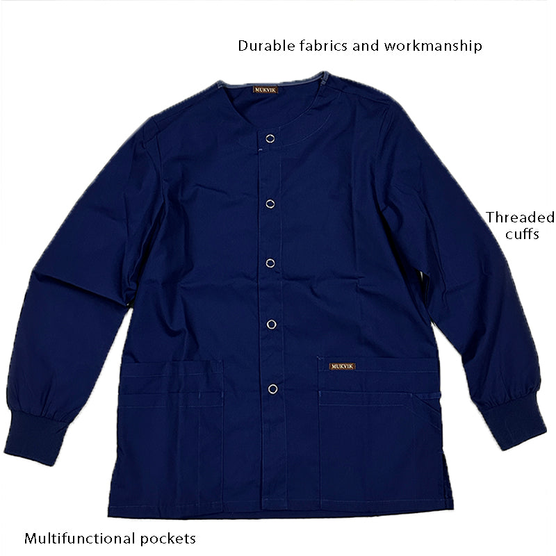 MUKVIK Nurse's apparel-women's medical scrub jackets