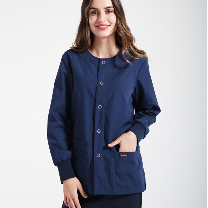 MUKVIK Nurse's apparel-women's medical scrub jackets