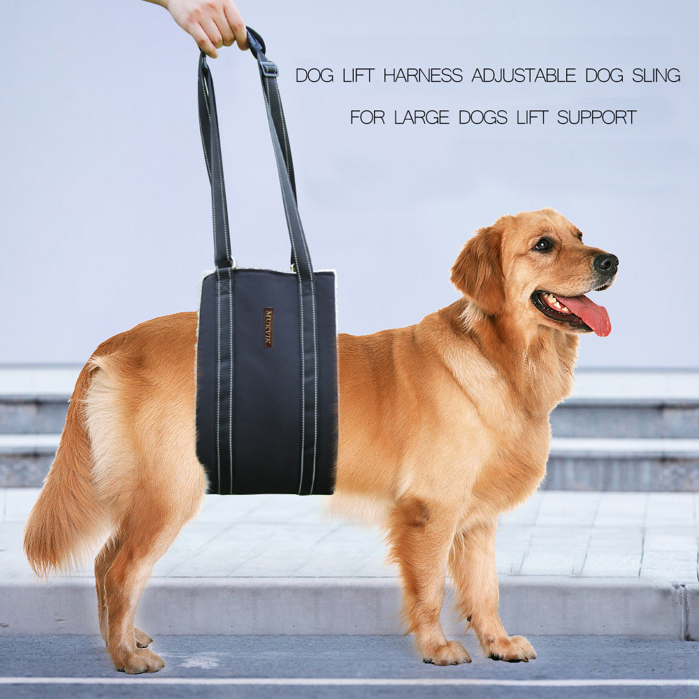 MUKVIK Dog Sling for Rear Legs Helps Elderly Dogs with Reduced Mobility, Dog Support Dog Lift Harness