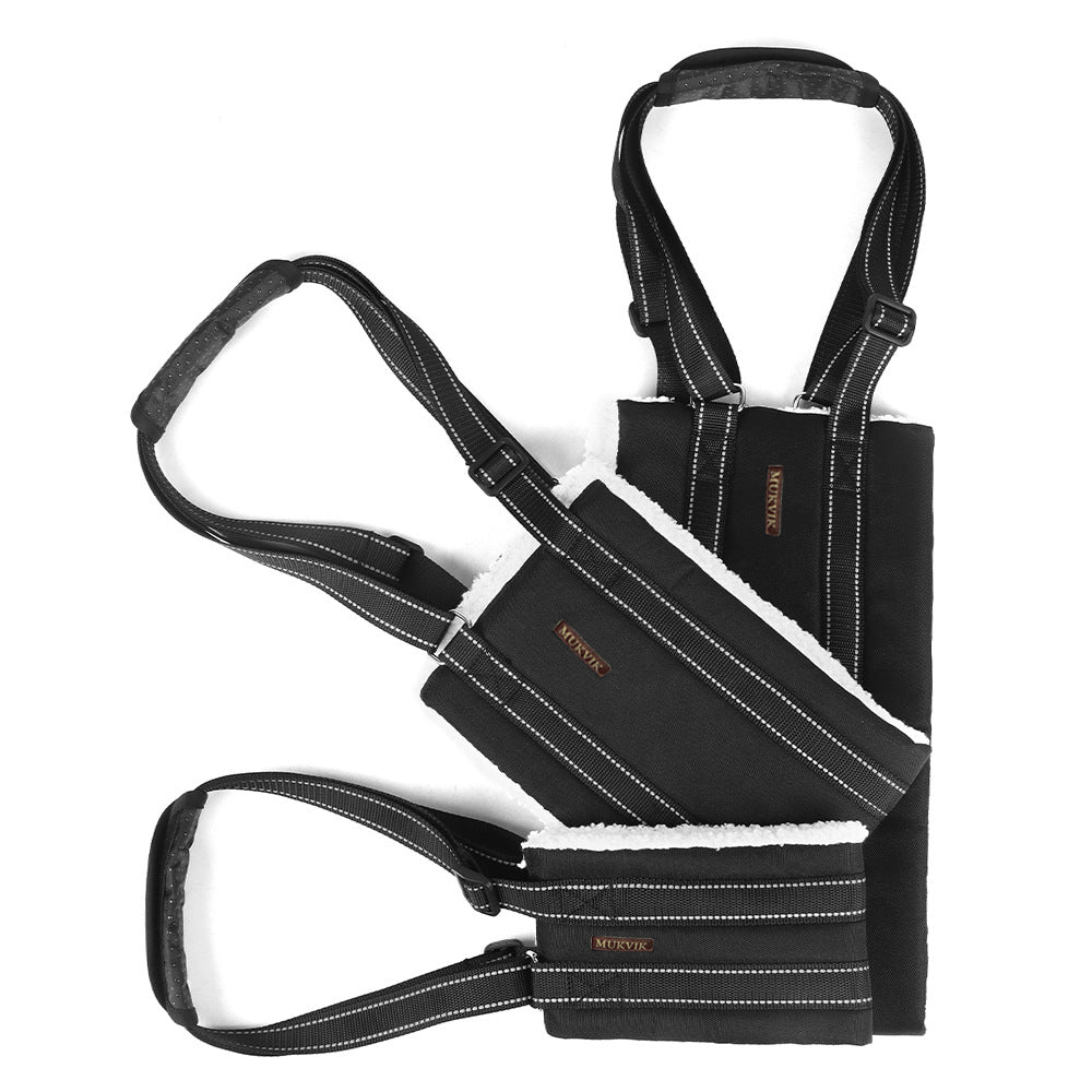 MUKVIK Dog Sling for Rear Legs Helps Elderly Dogs with Reduced Mobility, Dog Support Dog Lift Harness
